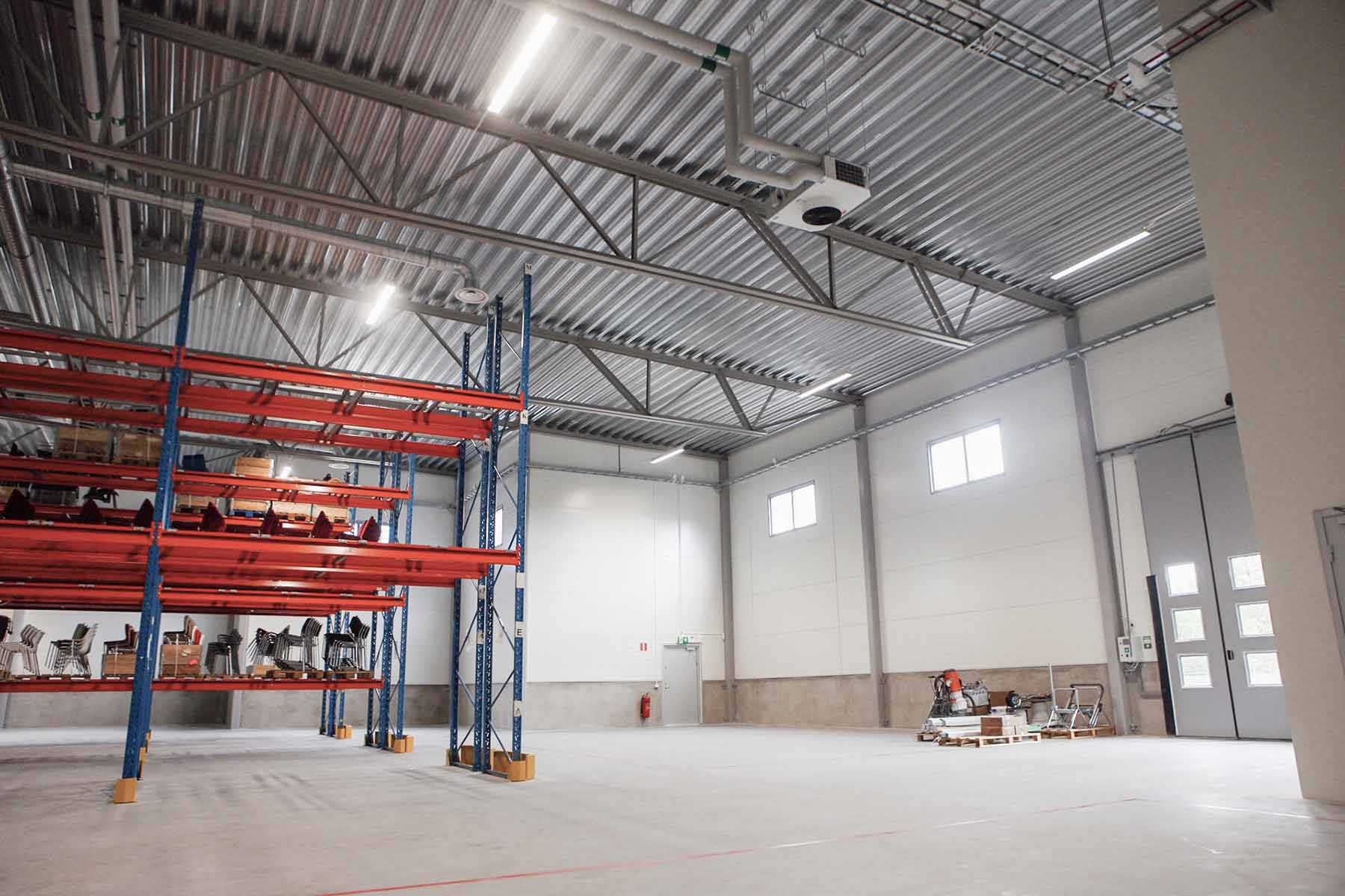 20.Bygga stålhall, lager & industrifastighet