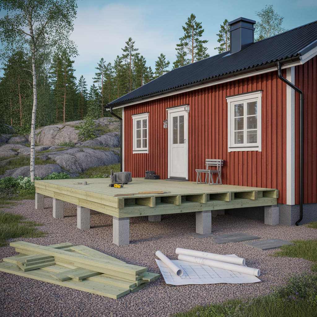 bygga altan pa plintar kostnad regler och tidsatgang